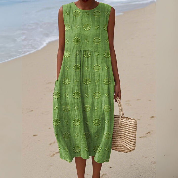 ARIANNA™|EMBROIDERED SUMMER DRESS