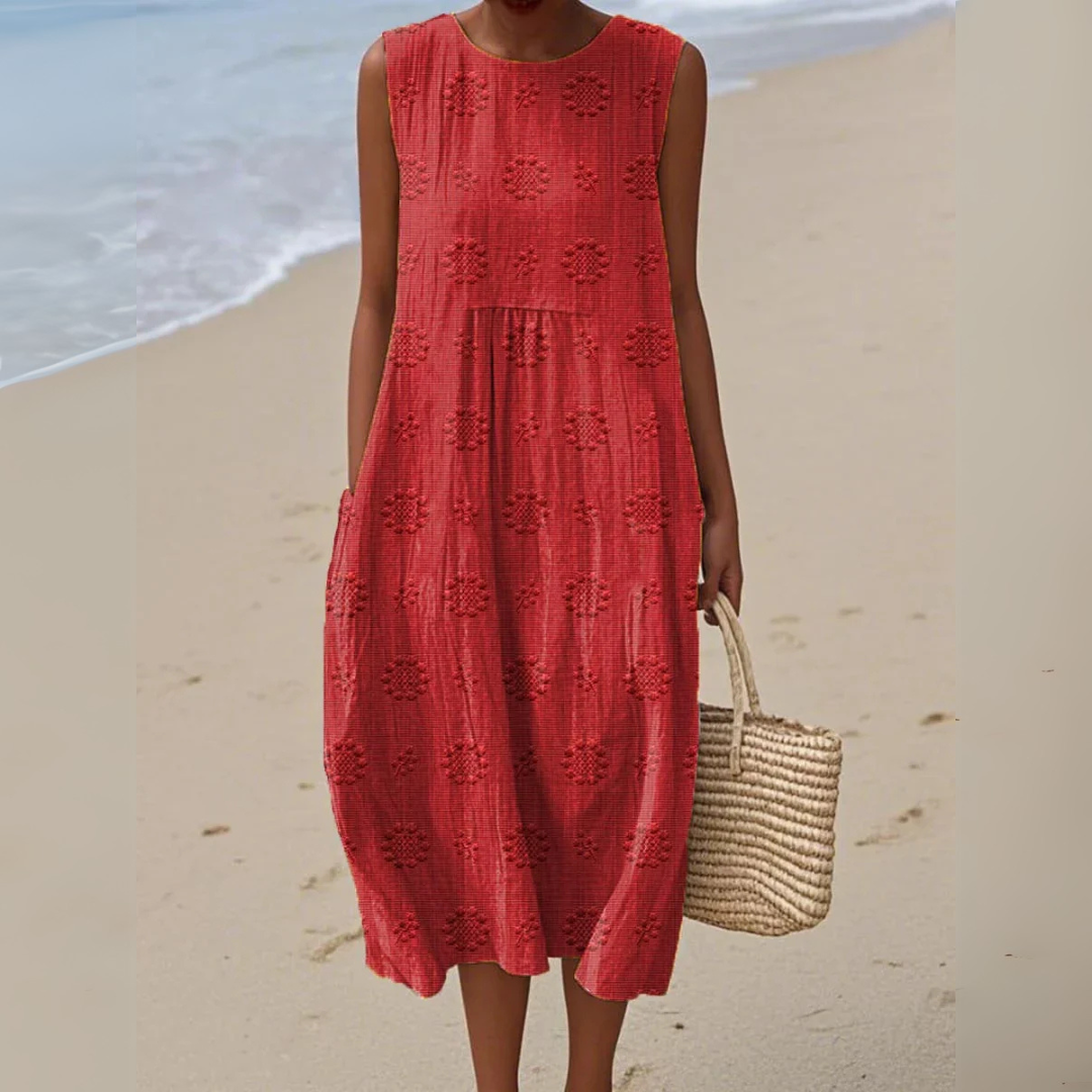 ARIANNA™|EMBROIDERED SUMMER DRESS
