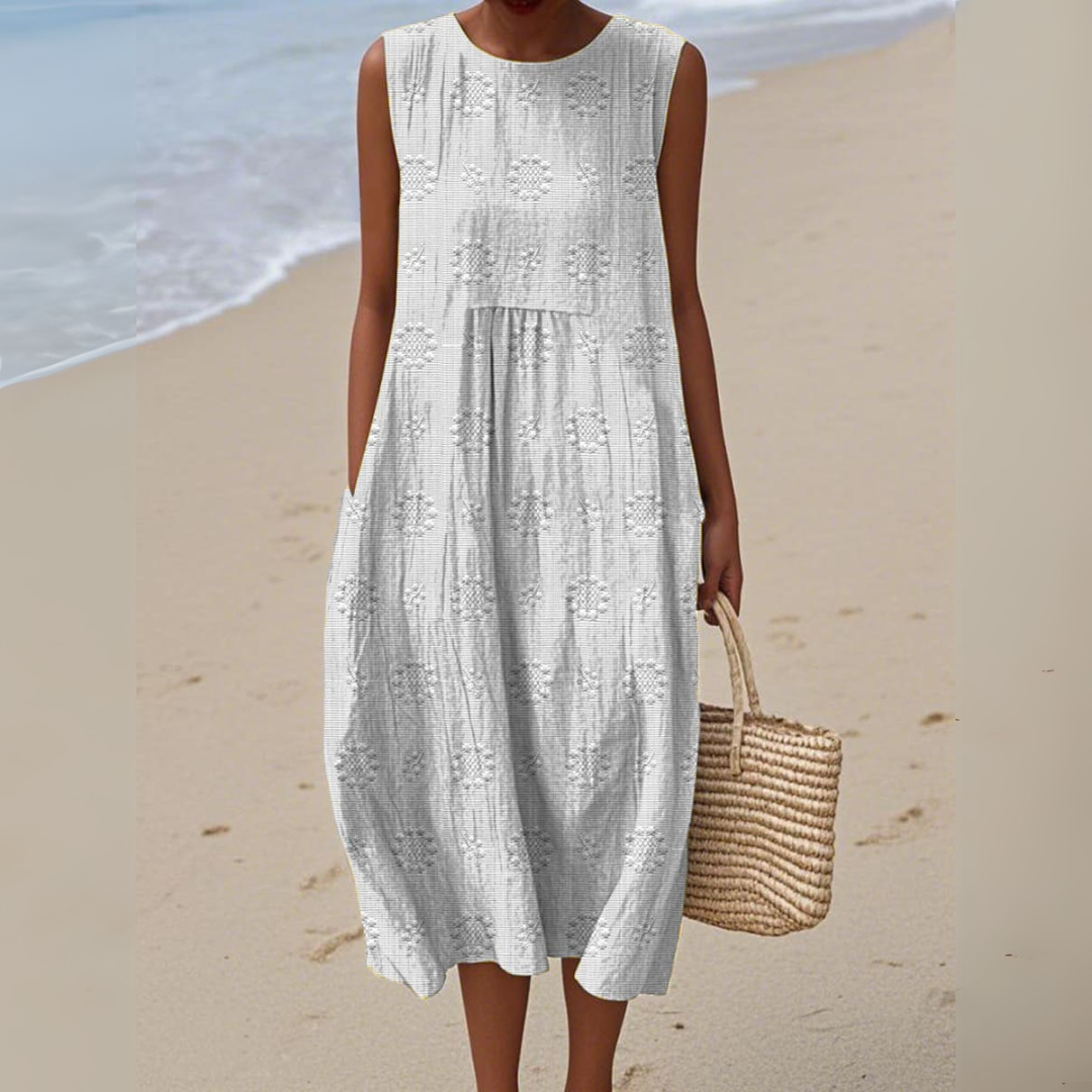 ARIANNA™|EMBROIDERED SUMMER DRESS