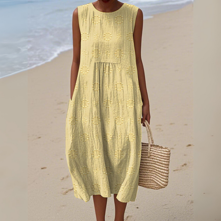 ARIANNA™|EMBROIDERED SUMMER DRESS
