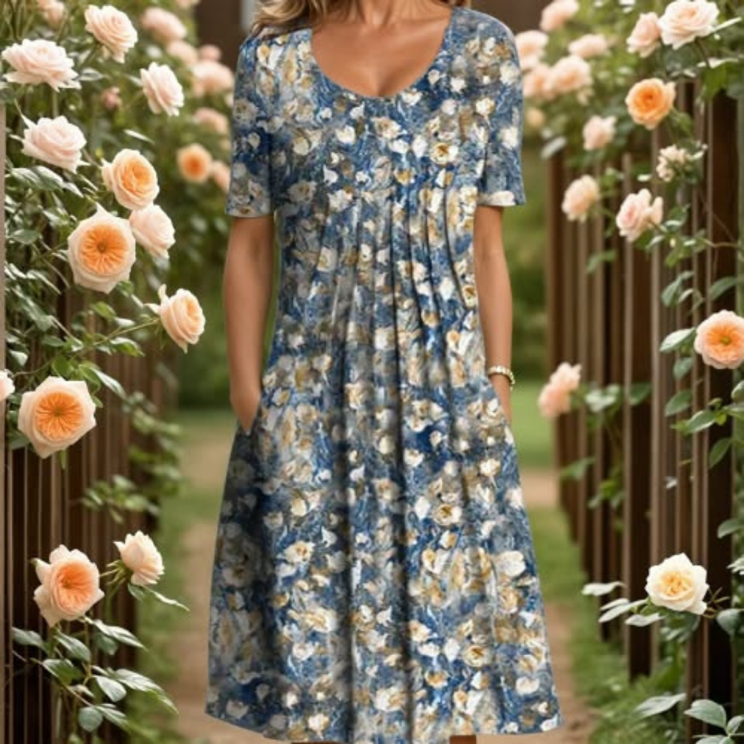 DONATELLA™|FLUID SUMMER DRESS