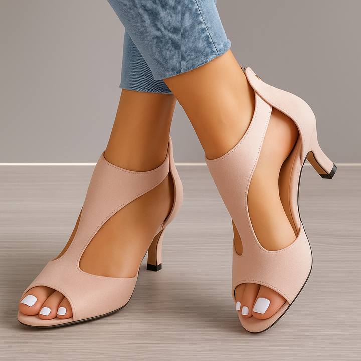 Carmen - Orthopedic Sandals with Heel
