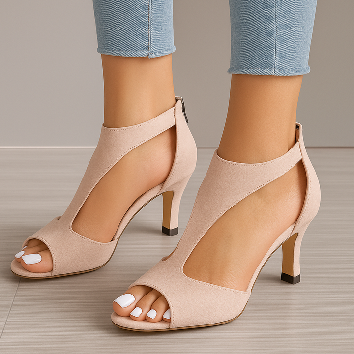 Carmen - Orthopedic Sandals with Heel