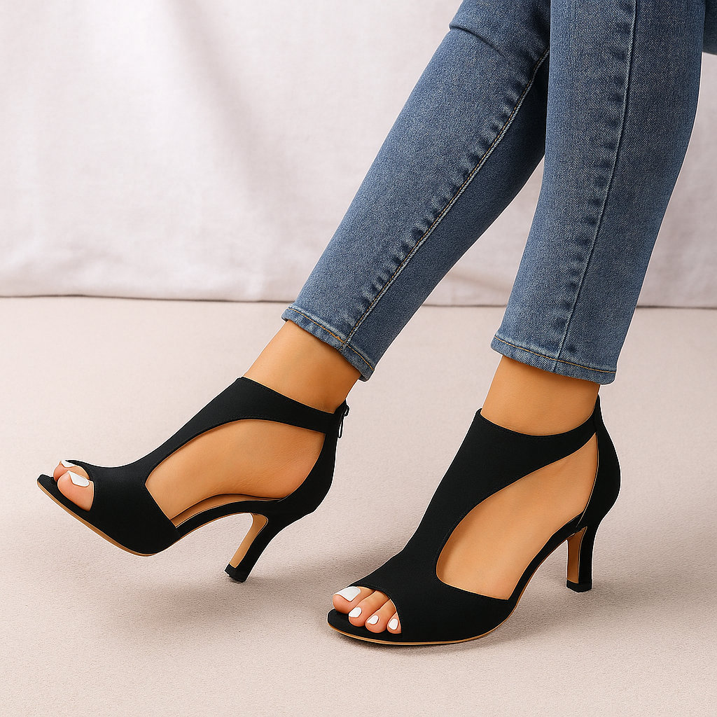 Carmen - Orthopedic Sandals with Heel
