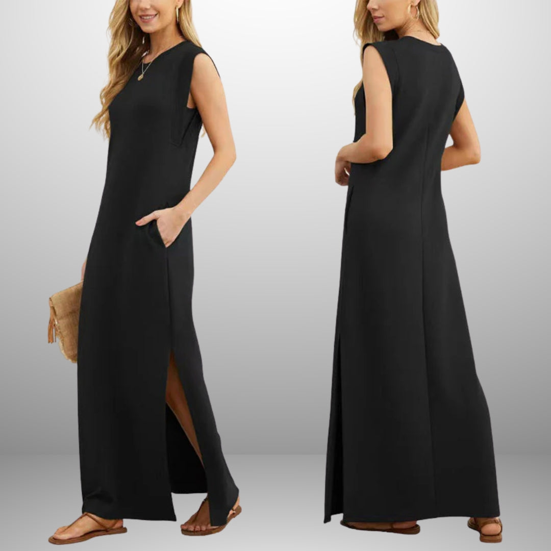 GINEVRA™|LONG ANTI-CREASE DRESS