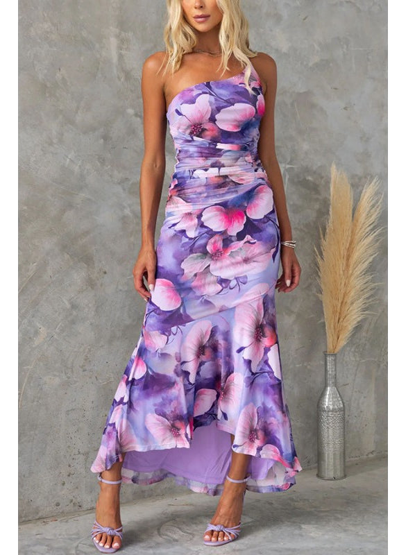 Lyxa Melbourne | Elara Watercolour Maxi Dress