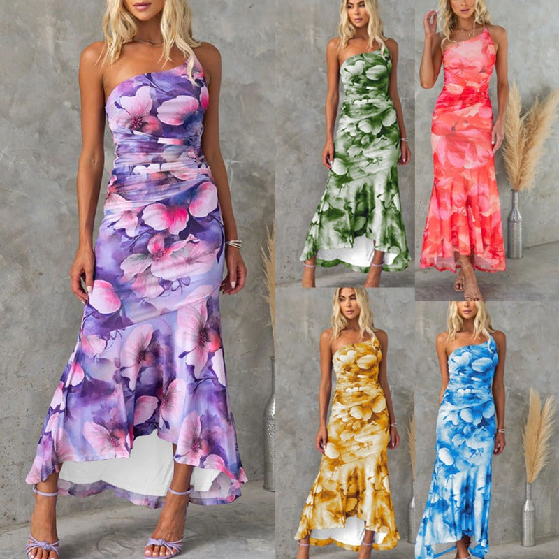Lyxa Melbourne | Elara Watercolour Maxi Dress