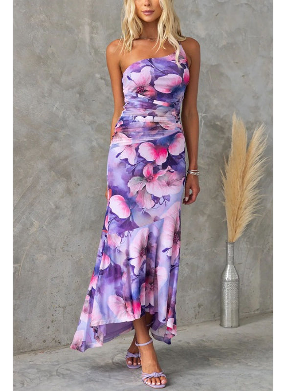 Lyxa Melbourne | Elara Watercolour Maxi Dress