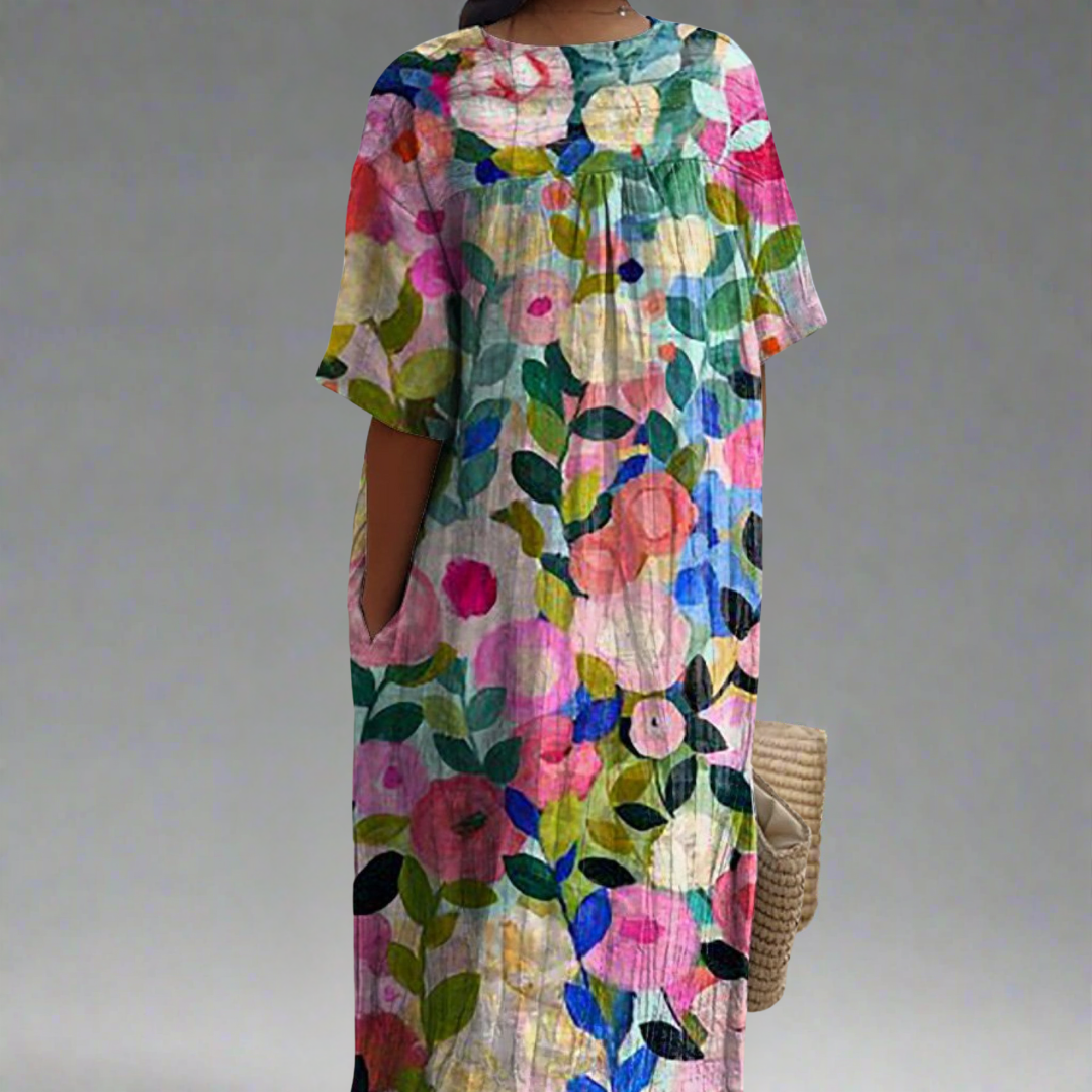 Bente | Vintage Floral Dress