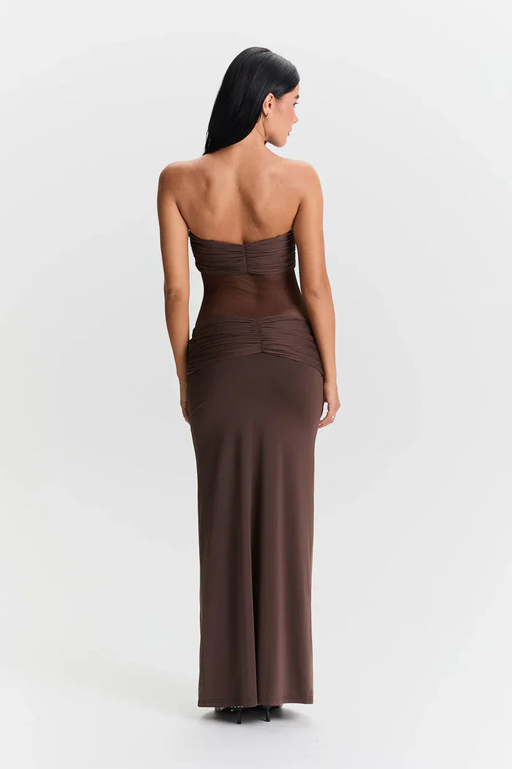 Thalia | Sultry Sheer Gown