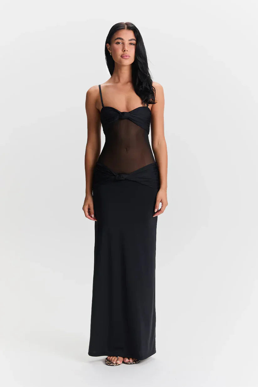 Thalia | Sultry Sheer Gown
