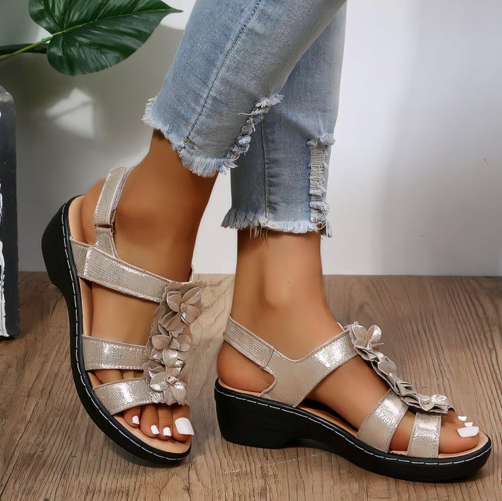 Comfortable Bordeaux Sandals