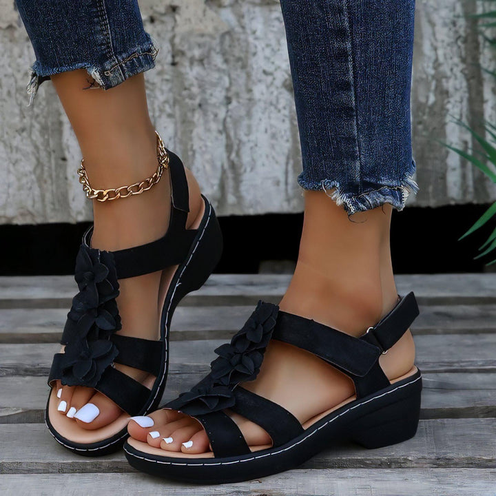 Comfortable Bordeaux Sandals