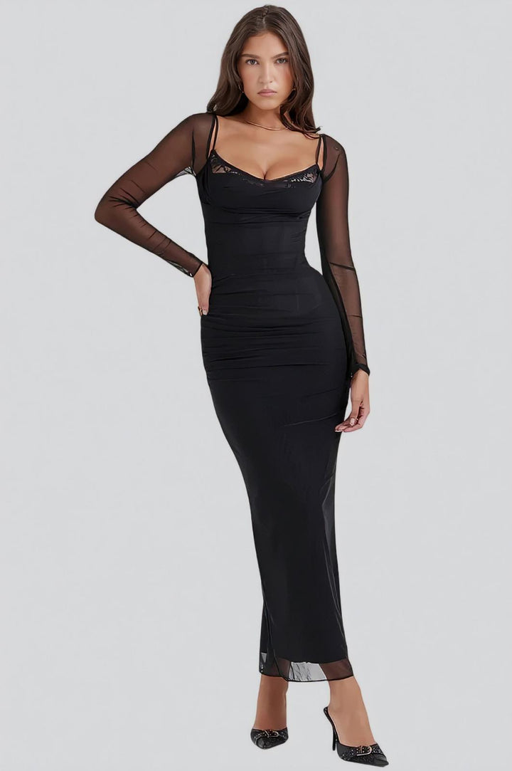 Missi - Long Dress with Glamour