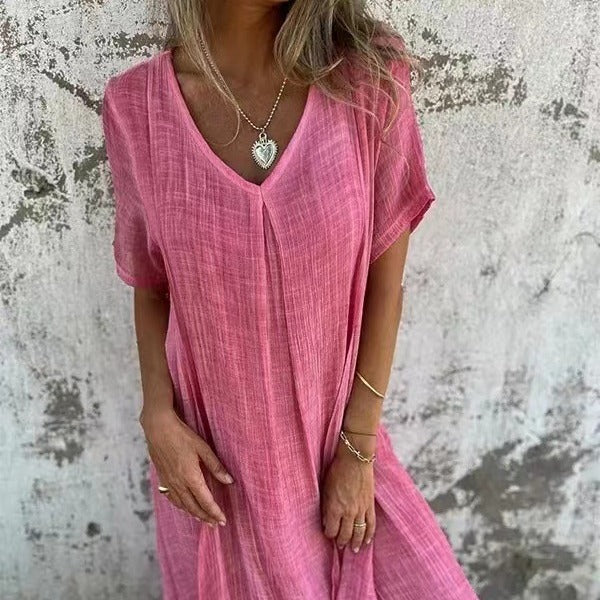 IRINA™|V-NECK DRESS