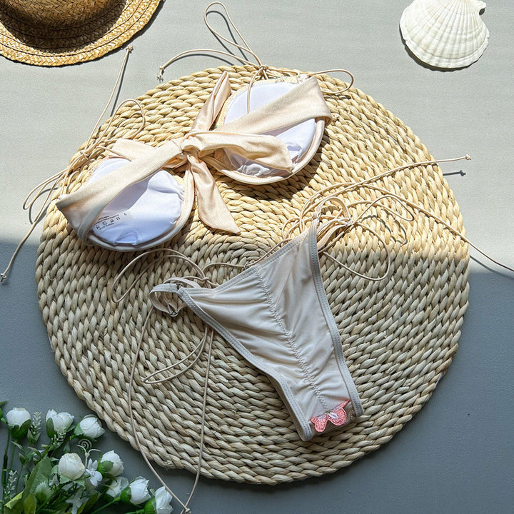 Damaris | Embroidered Bikini Set