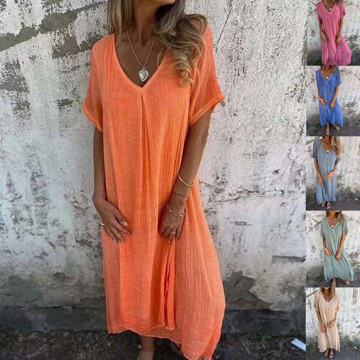 IRINA™|V-NECK DRESS