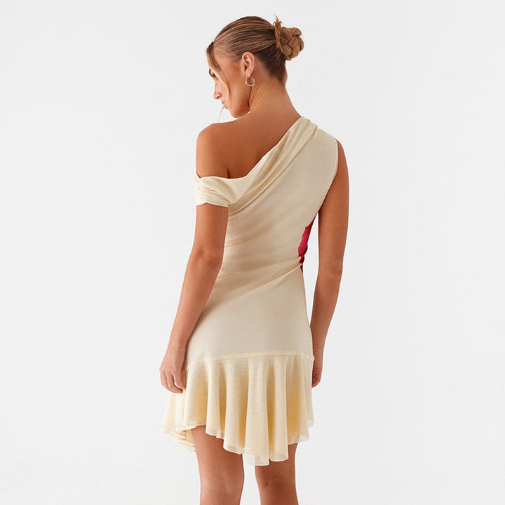 Hester | Tropical Orchid Dress