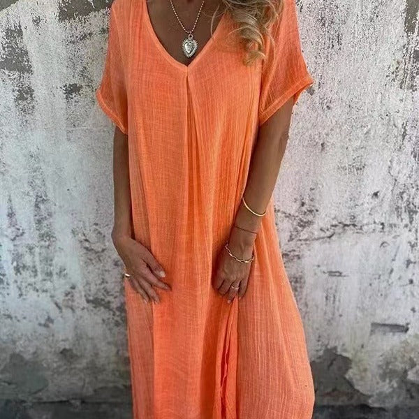 IRINA™|V-NECK DRESS