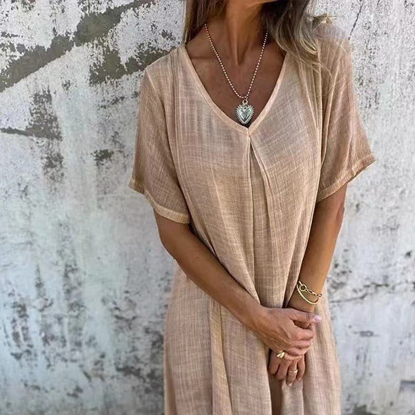 IRINA™|V-NECK DRESS