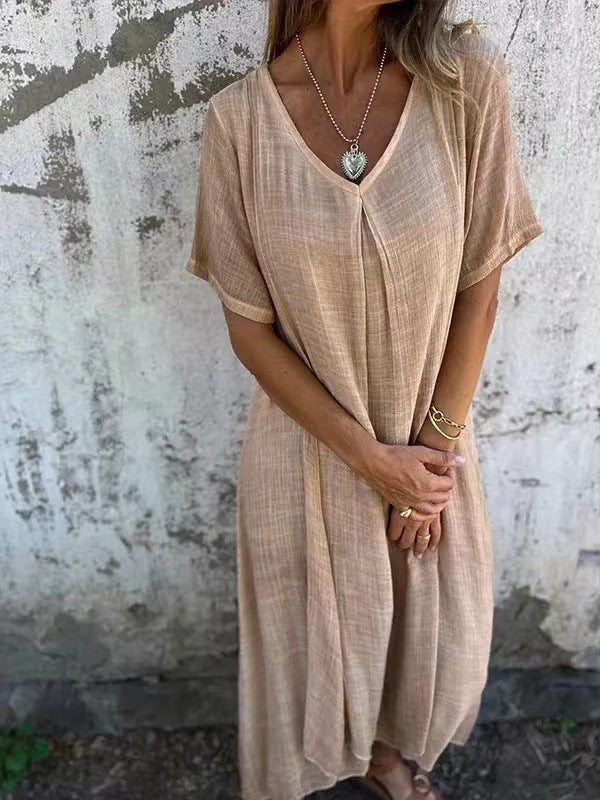 IRINA™|V-NECK DRESS