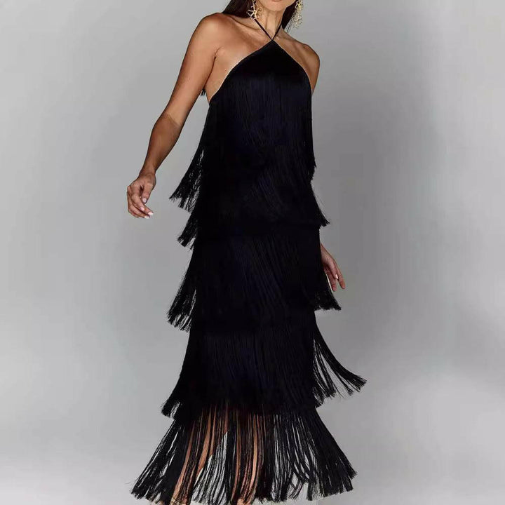 Sandra - Dress with Tassels
