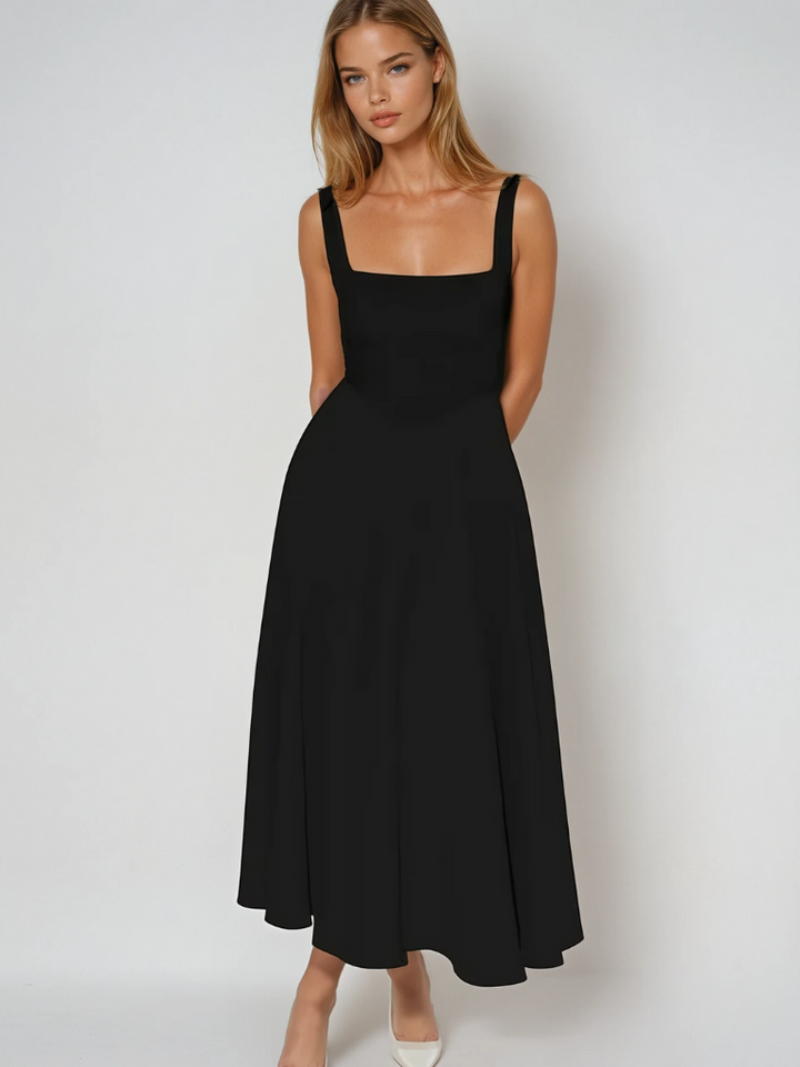 Amara Sage Midi Dress