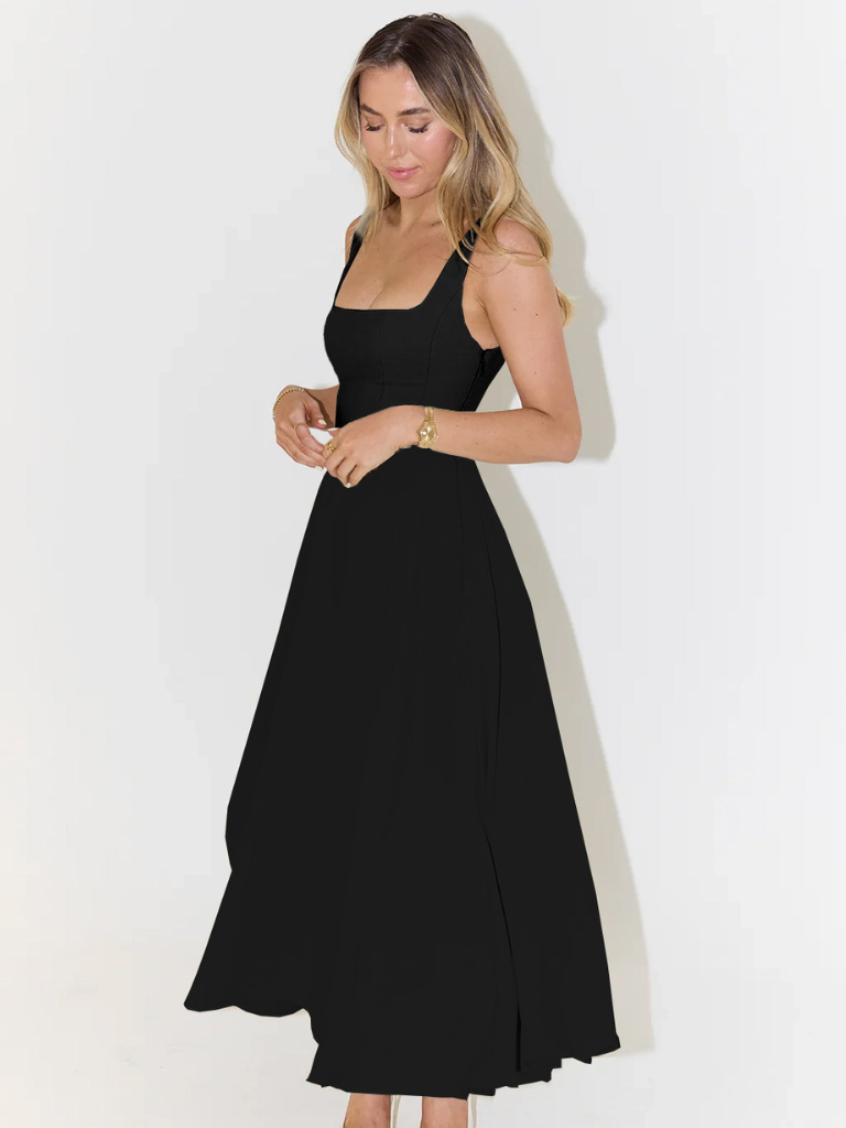 Amara Sage Midi Dress