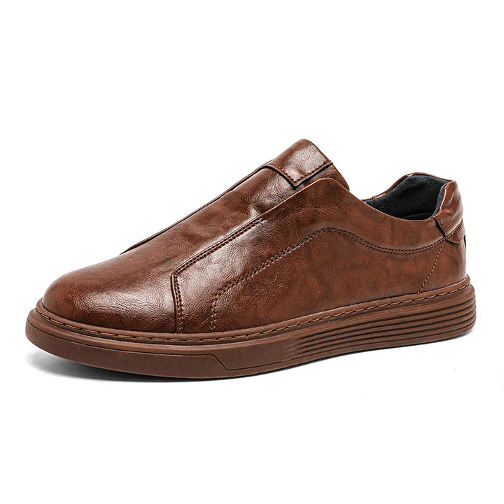 Classic leather sneakers