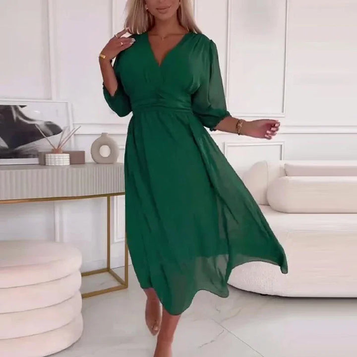 Lyxa Melbourne | Amara Chiffon Wrap Dress