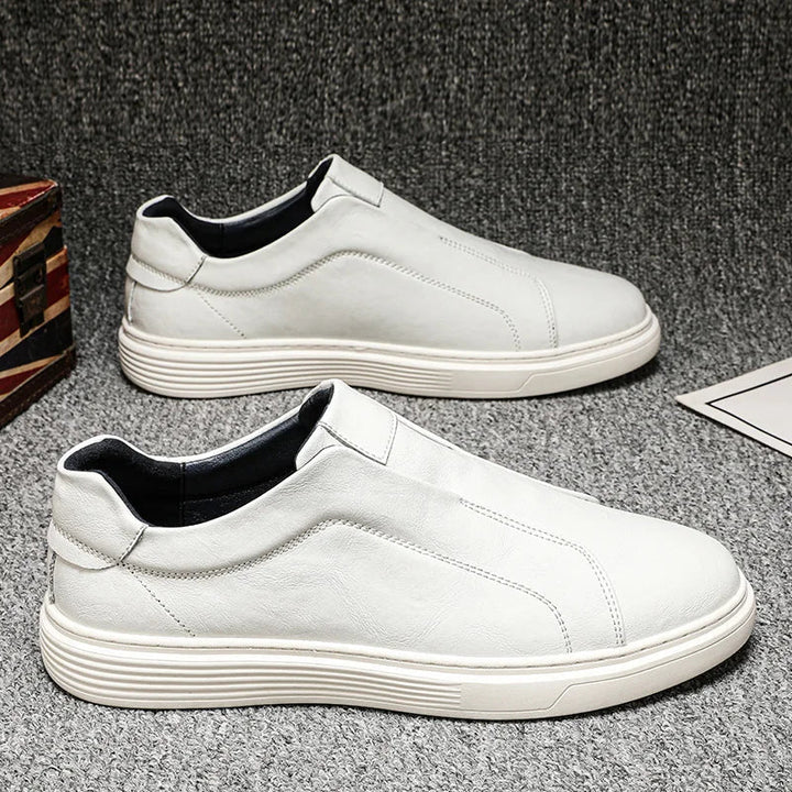 Classic leather sneakers
