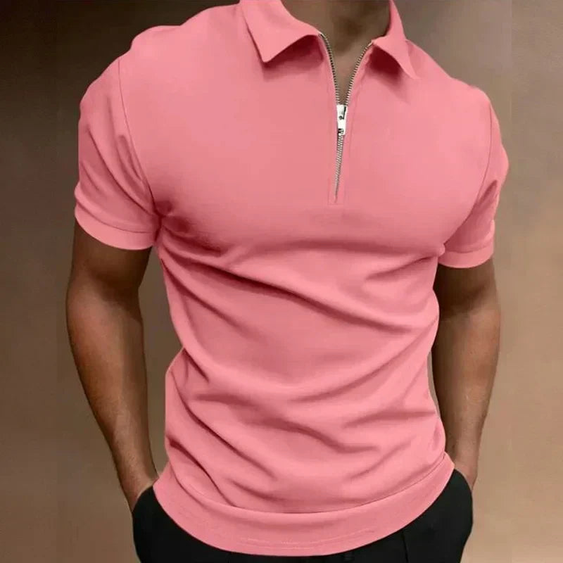 Laluna® | Classic Polo Shirt with Zip