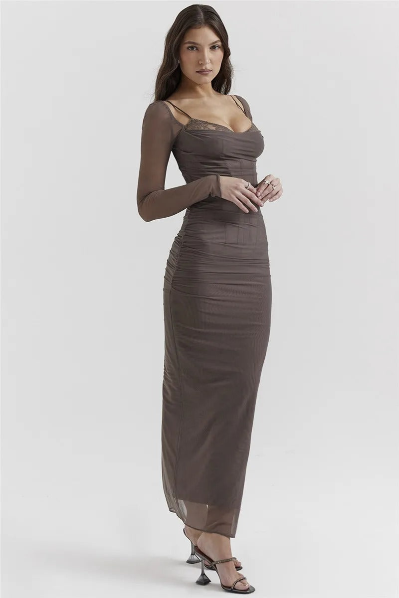Missi - Long Dress with Glamour