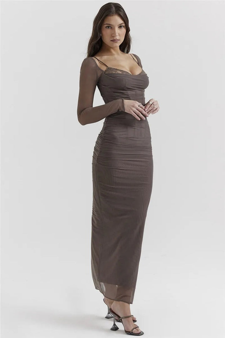 Missi - Long Dress with Glamour