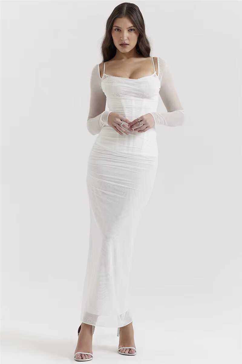 Missi - Long Dress with Glamour