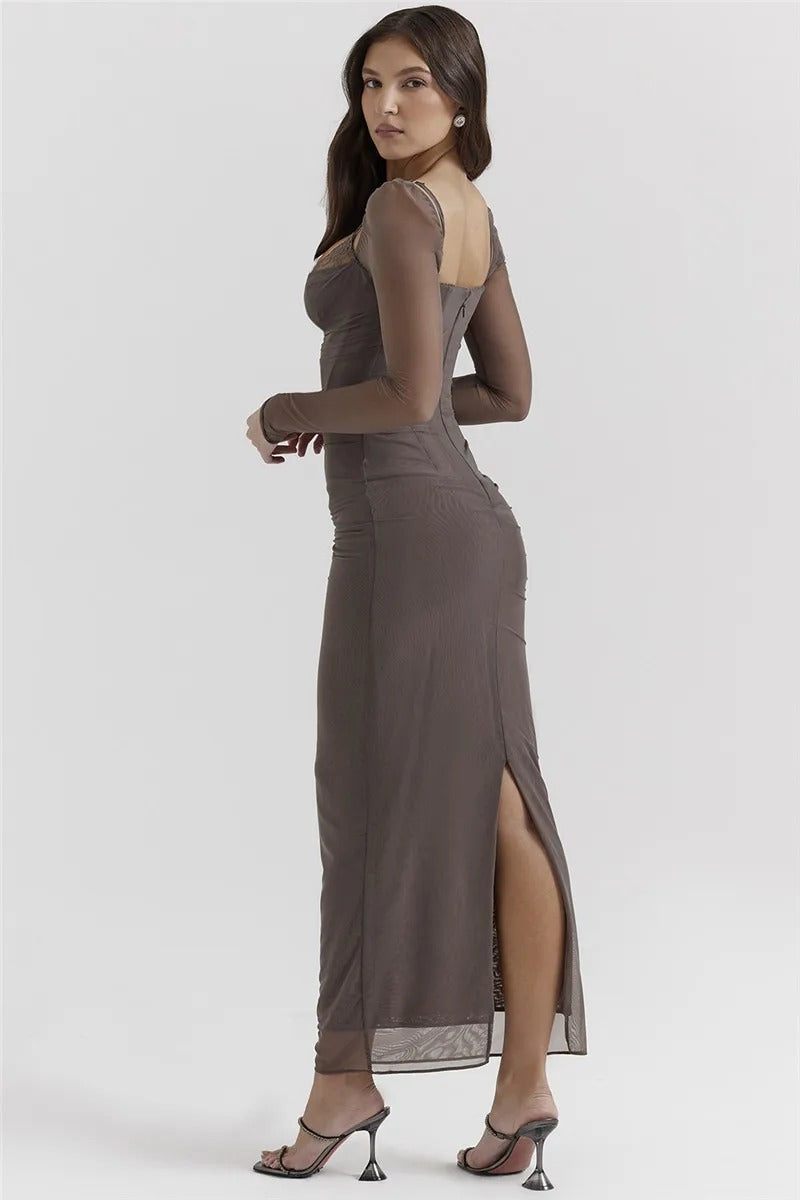 Missi - Long Dress with Glamour