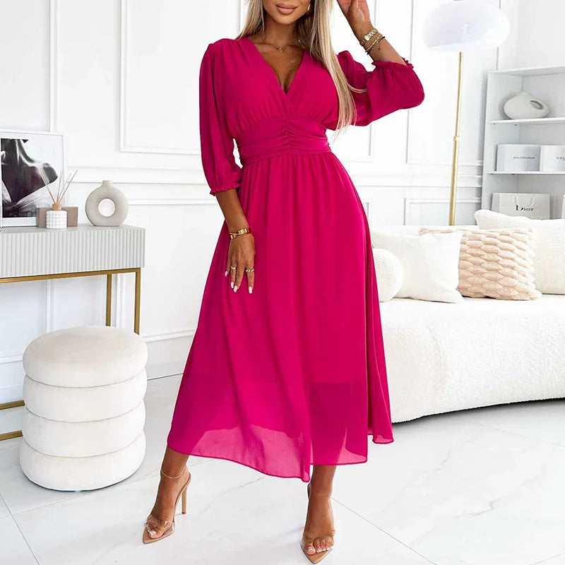 Lyxa Melbourne | Amara Chiffon Wrap Dress