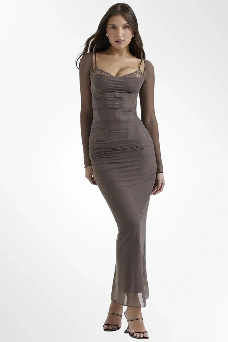 Missi - Long Dress with Glamour