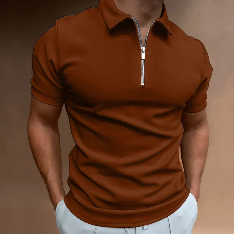Laluna® | Classic Polo Shirt with Zip