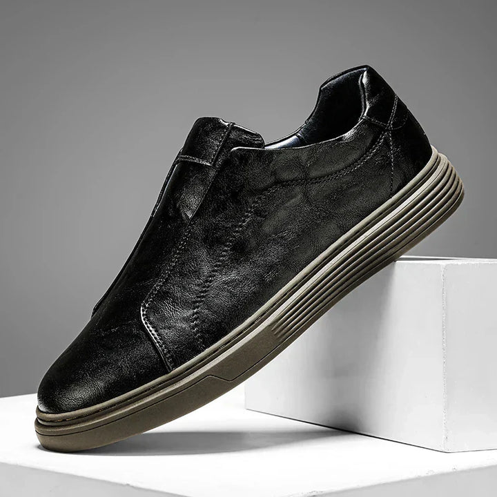 Classic leather sneakers