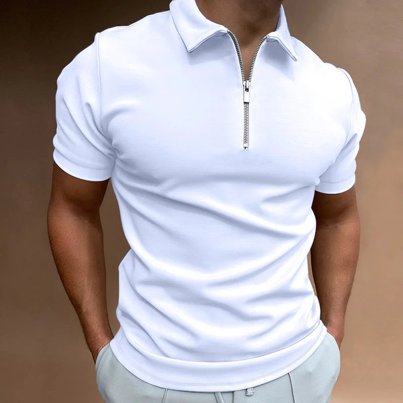 Laluna® | Classic Polo Shirt with Zip