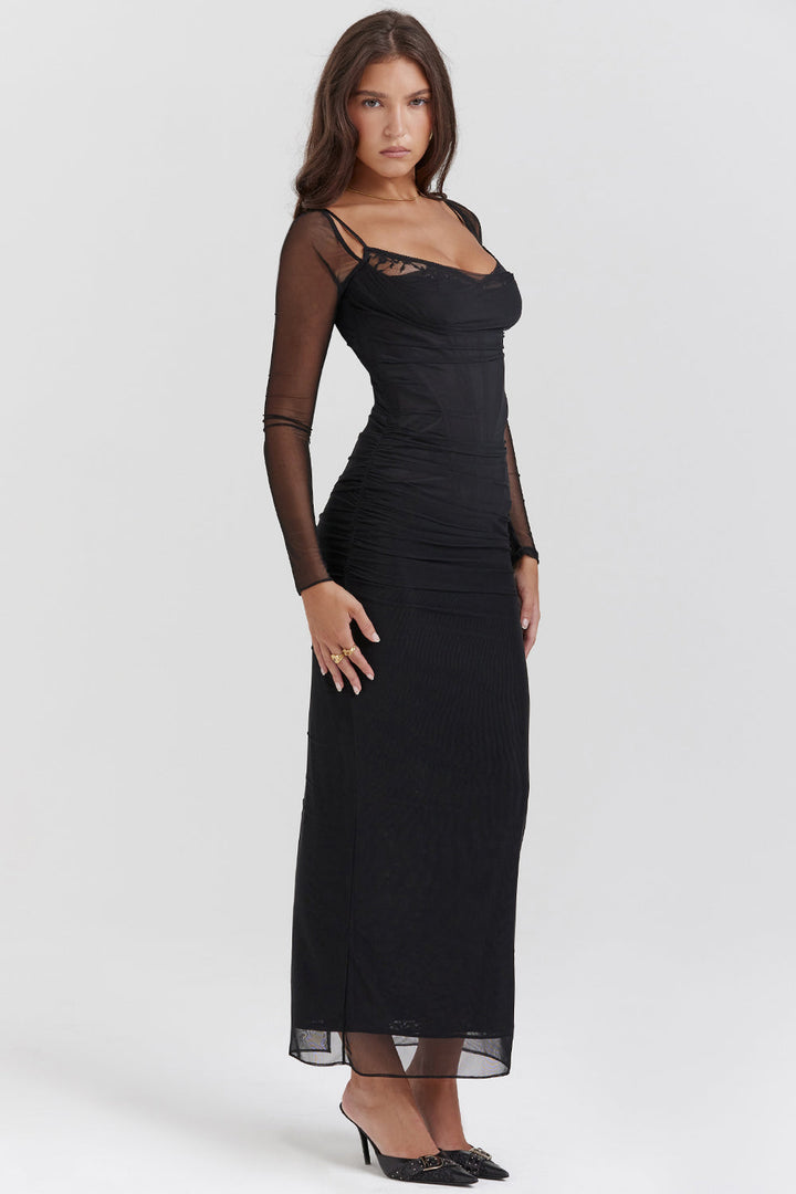 Missi - Long Dress with Glamour