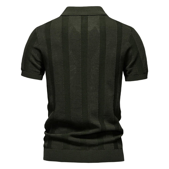 Laluna® | Striped Cotton Polo