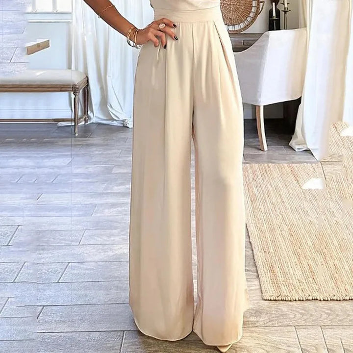 Lyxa Melbourne | Amelie Draped V-Neck Jumpsuit