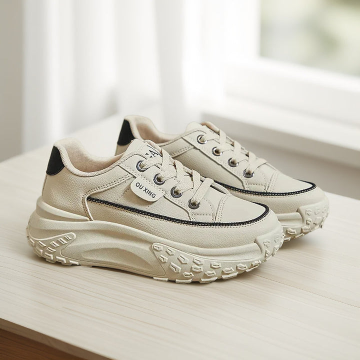 Pink - Comfortable Sneakers