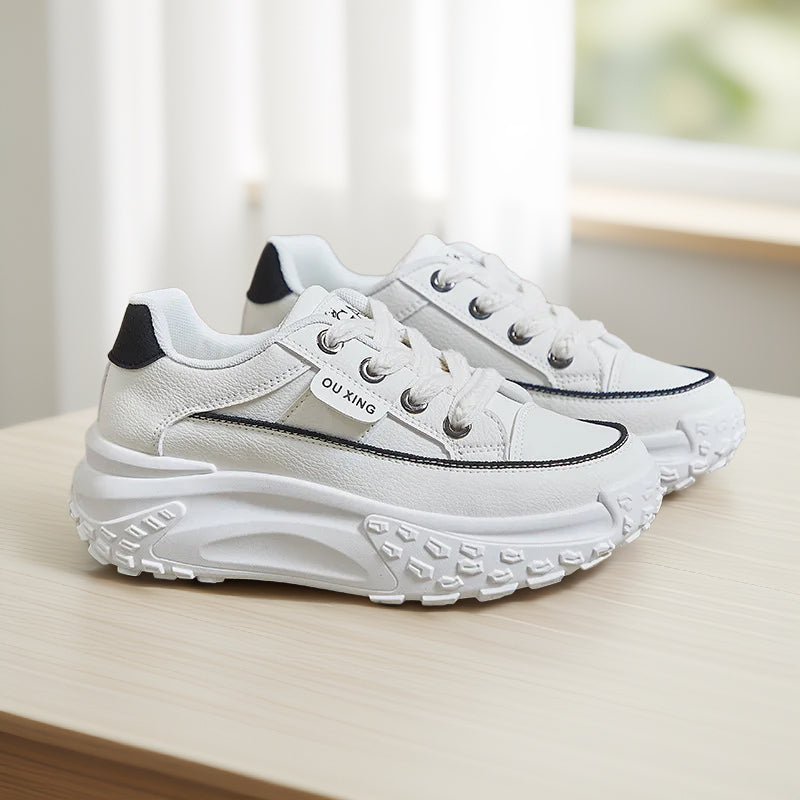 Pink - Comfortable Sneakers