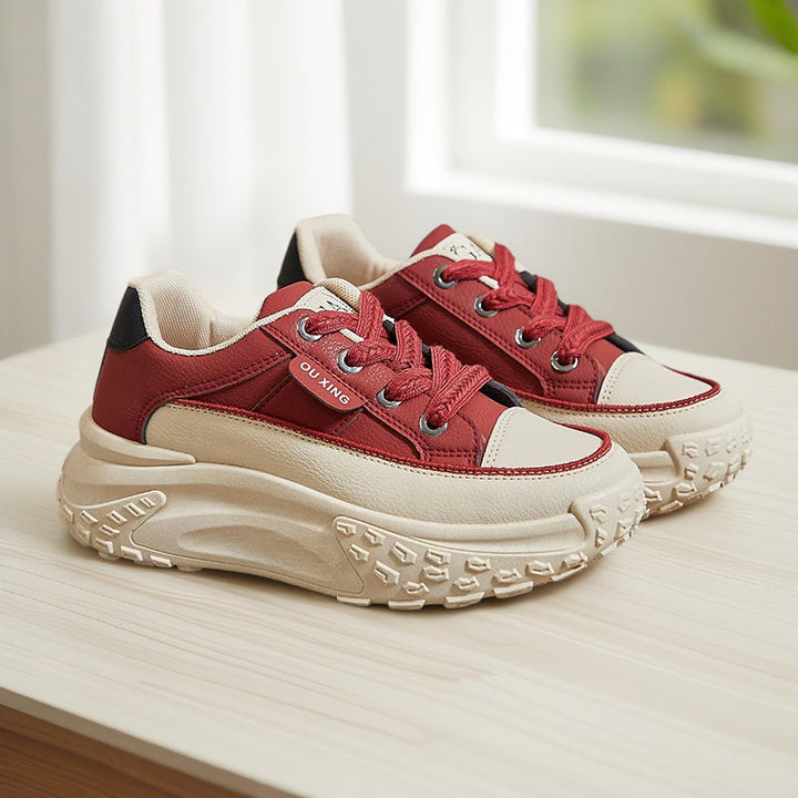 Pink - Comfortable Sneakers