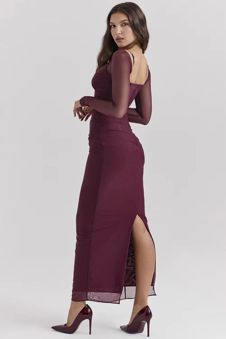 Missi - Long Dress with Glamour