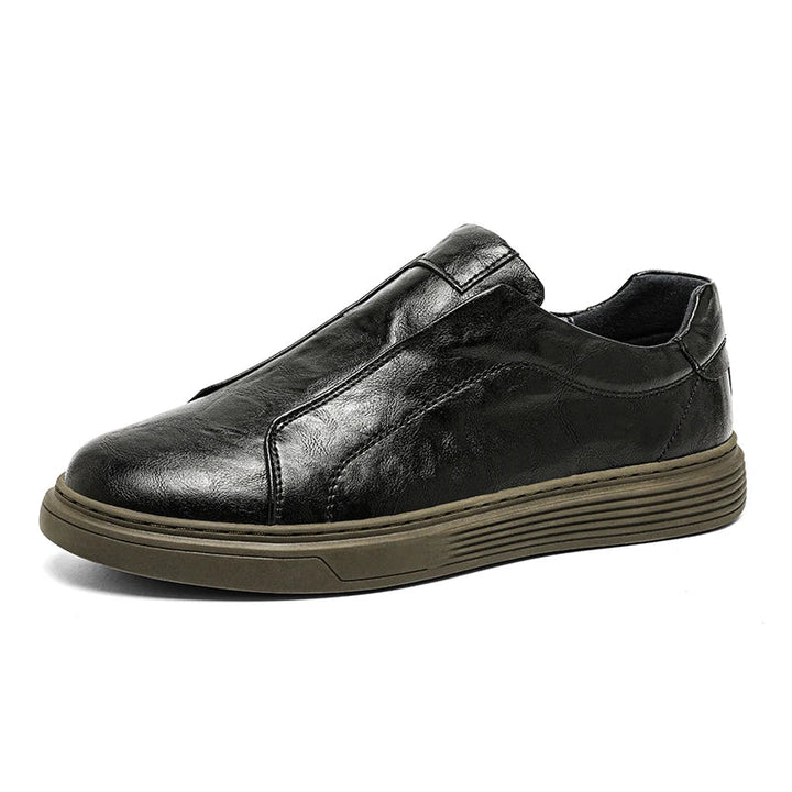 Classic leather sneakers