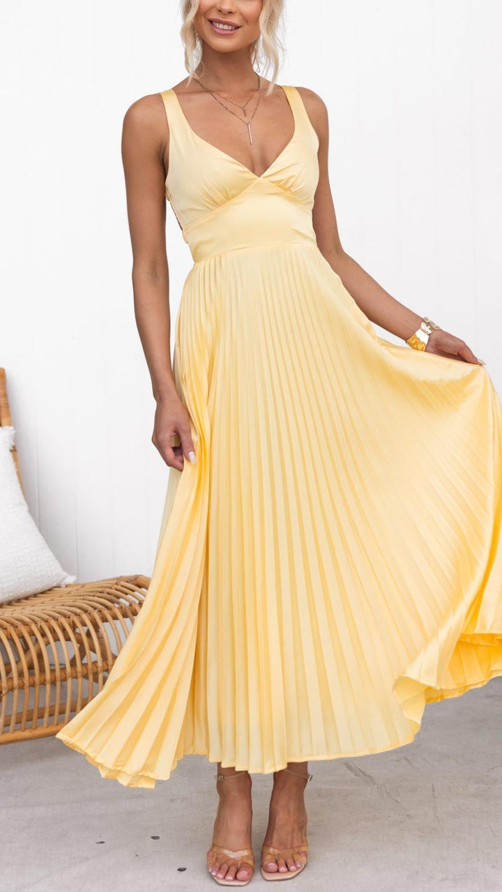 Aby - V-Neck Dress